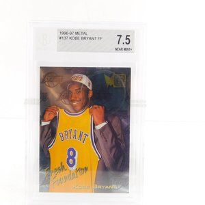 1996-97 Fleer Metal #137 Kobe Bryant BGS 7.5 not PSA NM